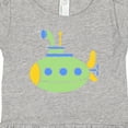 thumbnail image 3 of Inktastic Cute Green Submarine Girls Baby Dress, 3 of 4