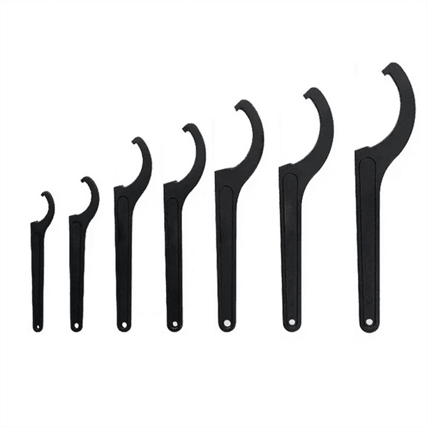 Llave Inglesa de 22-72 Mm, Herramienta de Ajuste, Amortiguador de Motocicleta, Llave de , Gancho de Precarga, Juego de Herramientas de Llave en C, Herramienta Manual