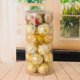 thumbnail image 2 of Teissuly Christmas Tree Ball Baubles Plastic Xmas Tree Decorations Christmas Balls Ornament Hanging Pendants Party Festival Decor(6cm) Teissuly WER202310166547, 2 of 9