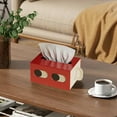 thumbnail image 4 of Rectangular Tissue Box Cover Drawer Style With Cartoon Aesthetic For Dressing Tables Desks Nightstands Office Cars Home Decor And Tissue Box Protection Easy To Clean Durable Plastic, 4 of 6