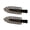White, variant on Classical Black/White Round Dot Hair Clip For Women Girls Fashionable Nonslip Hairpin Acrylic Hair Decoration
