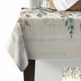 thumbnail image 2 of Fall Green Eucalyptus Rectangle Tablecloths 54x87,Retro Thanksgiving Autumn Leaves Table Cloth Table Cover Indoor/Outdoor Tabletop Decor for Wedding Holiday Party Dinner Baby Shower, 2 of 7