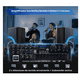 thumbnail image 3 of Amplificador Audio Estéreo Bluetooth Hzero Hz326bt para Casa 2.1 Canales BELUG, 3 of 5