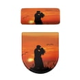 thumbnail image 5 of HELLHERO Elastic Edge Toilet Seat Lid Cover Set & Reusable Soft Adjustable with 2 Pcs Set Toilet Lid Dust Cover Set, Valentine's Day Gifts, 5 of 8