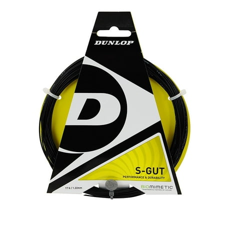 - S-Gut 16G Black Tennis String