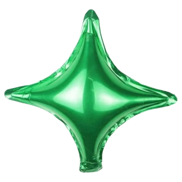 Bearachild 1 Uds. Conjunto de globos brillantes de papel de aluminio azul de 10 pulgadas globo de papel de aluminio para fiesta de cumpleaños Kits de decoración para fiestas Verde 26 pulgadas