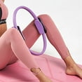 thumbnail image 2 of Rueda de Yoga Advancent doble agarre herramienta de Fitness color púrpura 41.5 * 5.5 * 37 cm, 2 of 6