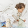 thumbnail image 7 of Sawnfay Baptism Gifts for Boys, Baptism Gifts and Newborn Baby, Christening Gifts Set, 7" Praying Lamb Plush Toy and Bedtime Blessing Board Book in Keepsake Gift Box, Ideal Easter Gifts for Kids, 7 of 7