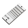 thumbnail image 4 of tredstone Swage Block Metalworking Tool Jewelry Making Block for Bracelet Making Craft Style A Silver Style A, 4 of 6