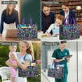 thumbnail image 6 of Mandala Canvas Tote Bag for Women with Compartments, Large Classic Teacher Student Shoulder Bag Nurse Purses Crossbody Bags Work Laptop Book Bag Satchels Handbags, 6 of 6