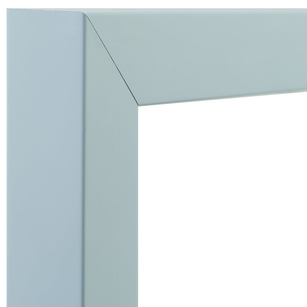 Craig Frames Confetti, 22x28 inch Modern Light Blue Picture Frame Matted for an 18x24 Photo