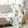 thumbnail image 6 of 70x55 Inches Glow in The Dark Blanket Cozy Throw Camping Blankets for Home and Outdoor Use Cartoon Frog Pattern, 6 of 8