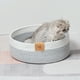 thumbnail image 5 of Methold Cama nido redonda para gatos con estera de cuerda de algodón gris, camas con radiadores para gatos grandes y divertidas Perchas para gatos B 40cm, 5 of 6