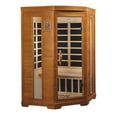 thumbnail image 2 of Dynamic Heming 2-person Corner Low EMF (Under 8MG) FAR Infrared Sauna (Canadian Hemlock), 2 of 3