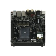 MSI A88XI AC V2 Desktop Motherboard, AMD Chipset, Socket FM2+, Mini ITX