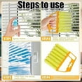 thumbnail image 3 of All-Purpose Washable Cleaning Brush – Blinds, AC Vents & Window Tracks,2025 New Stuffdatas All-Purpose Washable Cleaning Brush,Blind Cleaner Duster Tool Kit (Orange,1PCS), 3 of 8