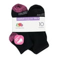 thumbnail image 2 of Fruit of the Loom Girls Cushion Ankle Socks, 10-Pack, 2 of 3
