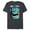 Navy Heather, variant on Disney and Pixar’s Monsters, Inc. Sulley Top Scarer - Short Sleeve Blended T-Shirt for Adults - Customized-Yellow