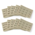 thumbnail image 1 of EXTENSOR DE BANDA DE SUJETADOR INSPIRE CHIC Mujeres 4 x 3 Ganchos 10 Pcs Beige Cómodo Práctico, 1 of 5