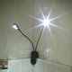 thumbnail image 3 of Clip LED En Doble Luz De Luz Para Leer Lámpara De Tarea De Tableta USB Alimentado Con Negros, 3 of 7