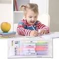 thumbnail image 4 of Vaidha Beautiful And Lovely Double Head Double Color Fluorescent Pen Various Colors Fluorescent Pen Is Used For Recording Notes Marker Pen And School Stationery 5ML, 4 of 6