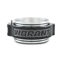 Vibrant 3.5in O.D. Aluminized HD 2.0 Clamp Assembly - Anodized Black