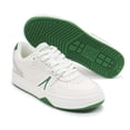 thumbnail image 3 of Lacoste Mens L001 Sneakers 9.5 White/Green, 3 of 7