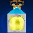 thumbnail image 4 of Linterna frontal ABS Bling Bling con Carga USB luz fuerte larga distancia 5 fuentes de luz doradas, 4 of 6