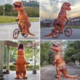 thumbnail image 5 of (marrón) Disfraz De Tyrannosaurus Rex Disfraz De Dinosaure Adulte Disfraz De Dinosaure Gonflable Disfraz Gonflable Adulte, 5 of 5