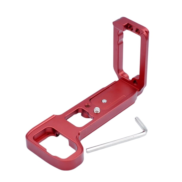 sweethay Placa de soporte de cámara de liberación rápida Soportes de trípode convenientes Soporte de base Accesorios de cámaras de apoyo Accesorios de cámara y óptica Rojo 1
