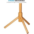 thumbnail image 6 of Premium Wooden Coat Rack Free Standing, With 6 Hooks Lacquered Pine Wood Tree Coat Rack Stand for Coats, Hats, Scarves, Clothes, and Handbags - Natural Wood Finish, 6 of 10