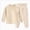 A11-Khaki, variant on 12-18Months Toddler Boys Solid Thermal Underwear Set,Long Sleeve Top and Pants,Soft Warm Base Layer for Boys