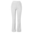thumbnail image 5 of Annhoo Dress Pants Women Business Casual High Waisted Bootcut Trousers Elegant Slim Office Work Stretch Pants, 5 of 6