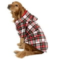 thumbnail image 6 of Family Matching - Footed Pajamas - Festive Plaid Adult Hoodie Fleece One Piece - Adult - Large Adult Plus Size/Wide (Fits 5'11 - 6'4"), 6 of 11