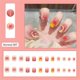 thumbnail image 5 of 24 Pcs False Nail Art Decoration Set Finished Manicure Patch Press On Nails Nail, 5 of 5