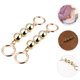 thumbnail image 3 of Cadenas de perlas para pantalones cortos, 2 uds., para bolso, cuentas de perlas de imitación redondas Diy, mango corto, 3 of 4
