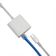 thumbnail image 6 of 2X Type C OTG Ethernet Adapter USB C to RJ45 Ethernet LAN Wired Network Converter 100Mbs for Type C Mobile Phone Tablet,2 x Type C OTG Ethernet Network Adapter,White, 6 of 8