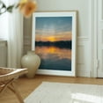 thumbnail image 6 of C.S. Mott Lake Sunset, Flint - Flint Michigan Photography Sunset Nature Landscape Scenic Summer Oak Framed Wall Art Print 8 x 10 inches, 6 of 12