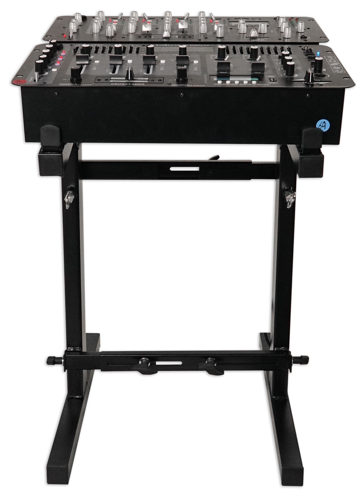 New Mackie 1202VLZ4 12-Ch Compact Analog Low-Noise Mixer w/ 4 ONYX Preamps+Stand