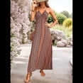 thumbnail image 4 of Vestido de Tirantes Finos para Mujer, Vestido de Verano, Pareo , Informal, Amarillo, Talla L, 4 of 8