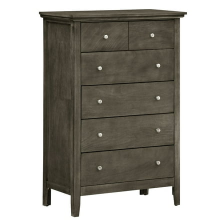 Glory Furniture Hammond Chest in Gray Color
