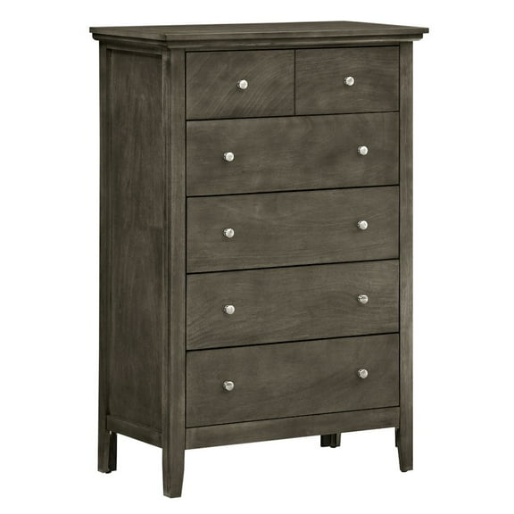 Glory Furniture Hammond Chest in Gray Color