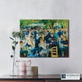 thumbnail image 7 of Dance Wall Art, Dance Posters, Famous Paintings Wall Art, Dance at Le Moulin De La Galette by Auguste Renoir , Ready To Hang for Living Room Home Wall Decor 11x14, 7 of 7