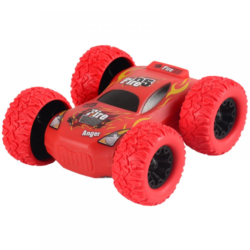 Smart Kids PullBack Friction Toy Cars, DoubleSided Push and Walk 360