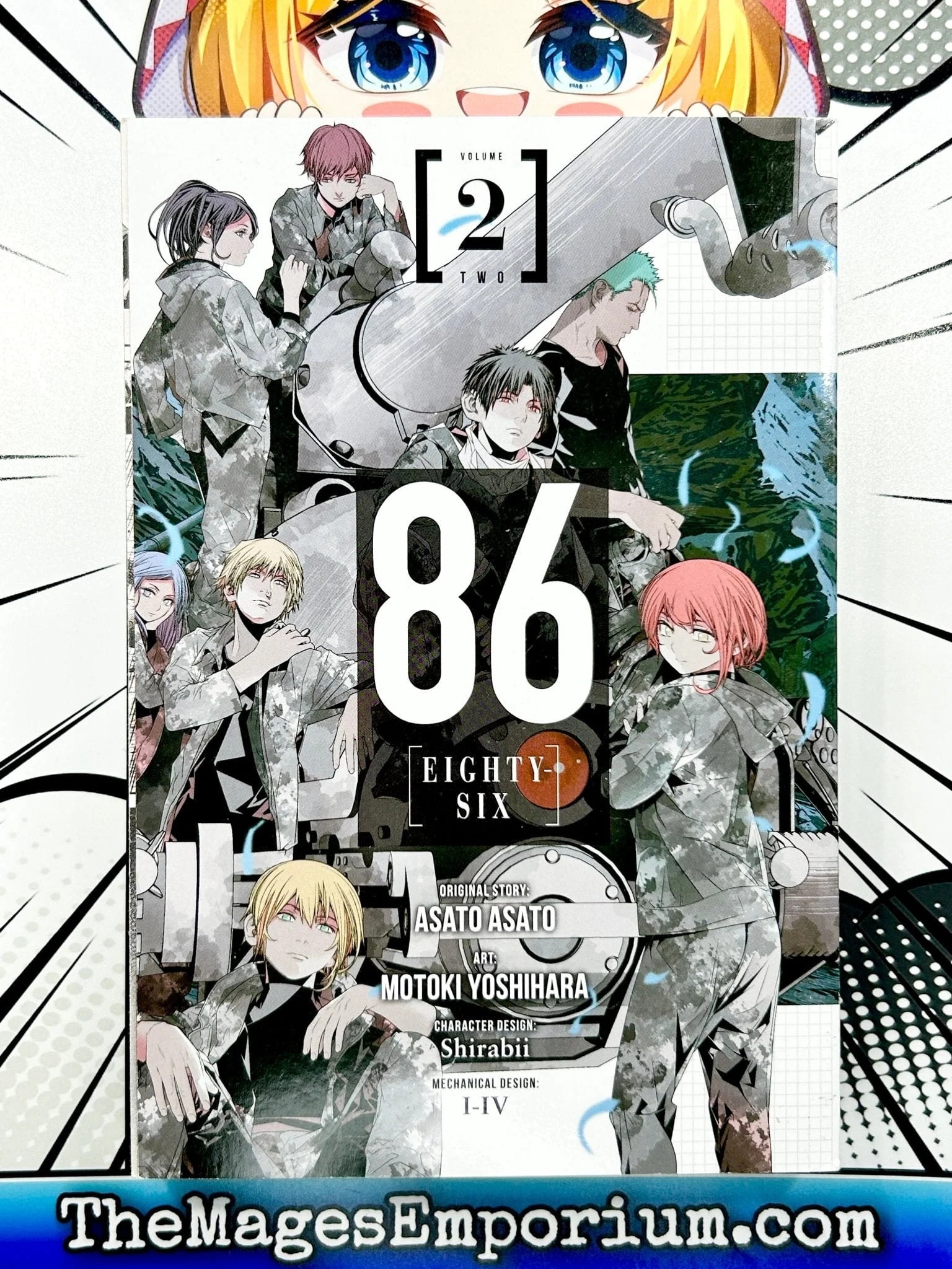 86--Eighty-Six (Manga) 86--Eighty-Six, Vol. 2 (Manga), Book 2 