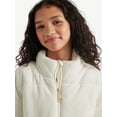 thumbnail image 3 of Justice Girls Mock Neck Jacket, Sizes XS - XL, 3 of 7