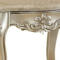 thumbnail image 3 of Acme Bently End Table Natural Marble Top & Champagne, 3 of 5