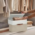 thumbnail image 4 of Storage Box with Lid Decorative Box Large Storage Bins with Lid ( & with Flip Lid), 4 of 9