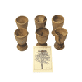 thumbnail image 3 of 3 Arches USA Olive Wood Communion Cups - 8 ml, Set of 6, 3 of 4
