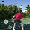 thumbnail image 4 of Sports Badminton Solo Exercise Equipment Self Study Badminton Trainer for Kids and Woman Accessories Adjustable Playing Alone Good Assistant with 1 Badminton, 4 of 8